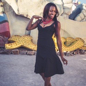 Black Miss Sixty retro-style dress